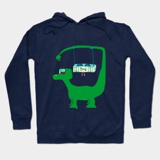 Industrial Dinosaur Machines Hoodie